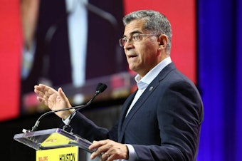 caption: Secretary Xavier Becerra, U.S. Department of Health and Human Services. Becerra announced Wednesday his agency is seeing record enrollment numbers for Affordable Care Act health plans.