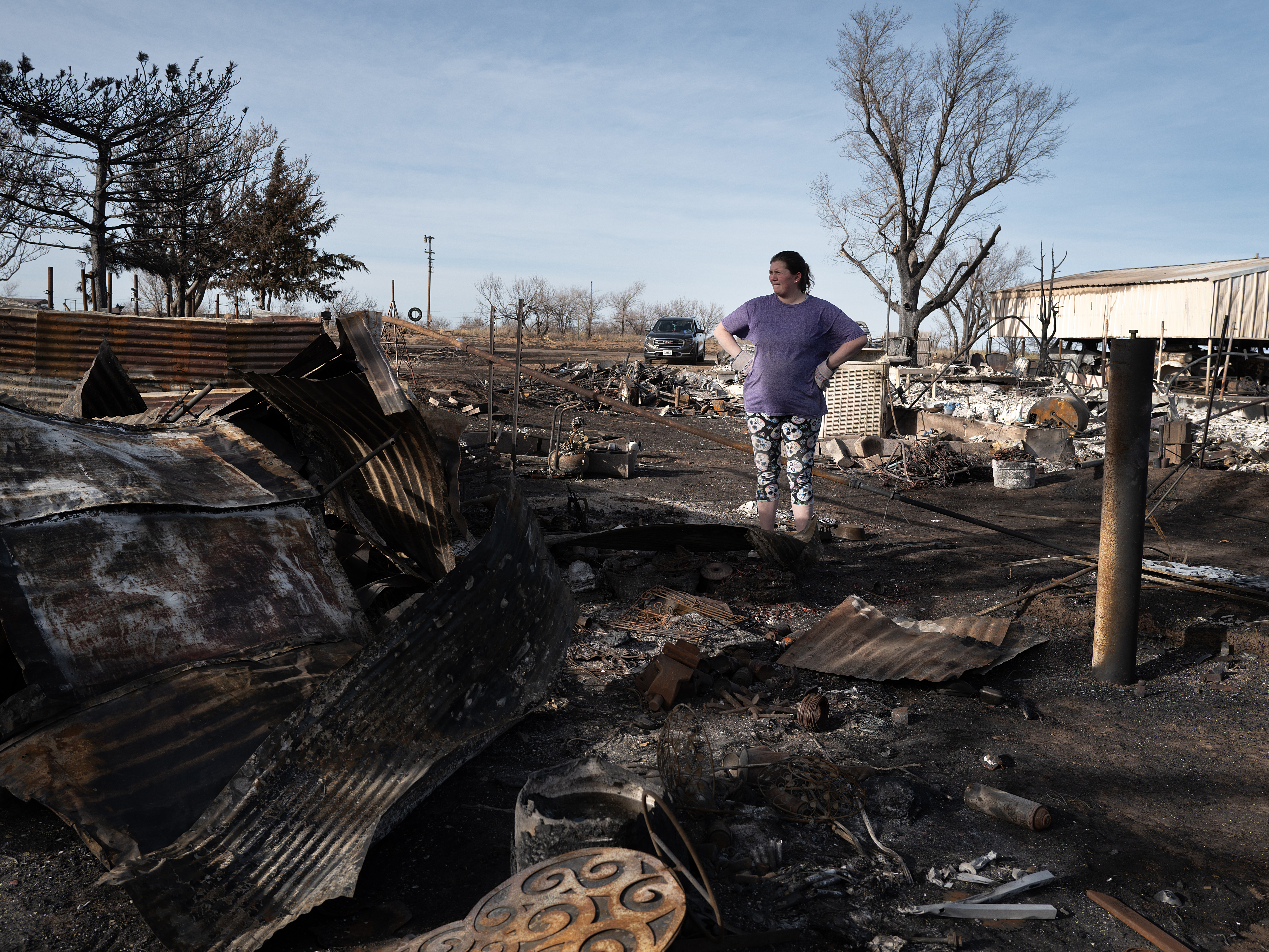 caption: Texas investigators say the Smokehouse Creek Fire, the largest in state history, appears to be caused by a downed utility power pole. When it comes to increased risks of starting wildfires, Michael Wara professor at Stanford University says some utilities "are walking into a catastrophe."