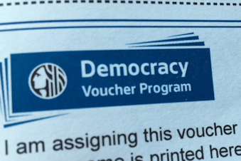 Seattle democracy voucher