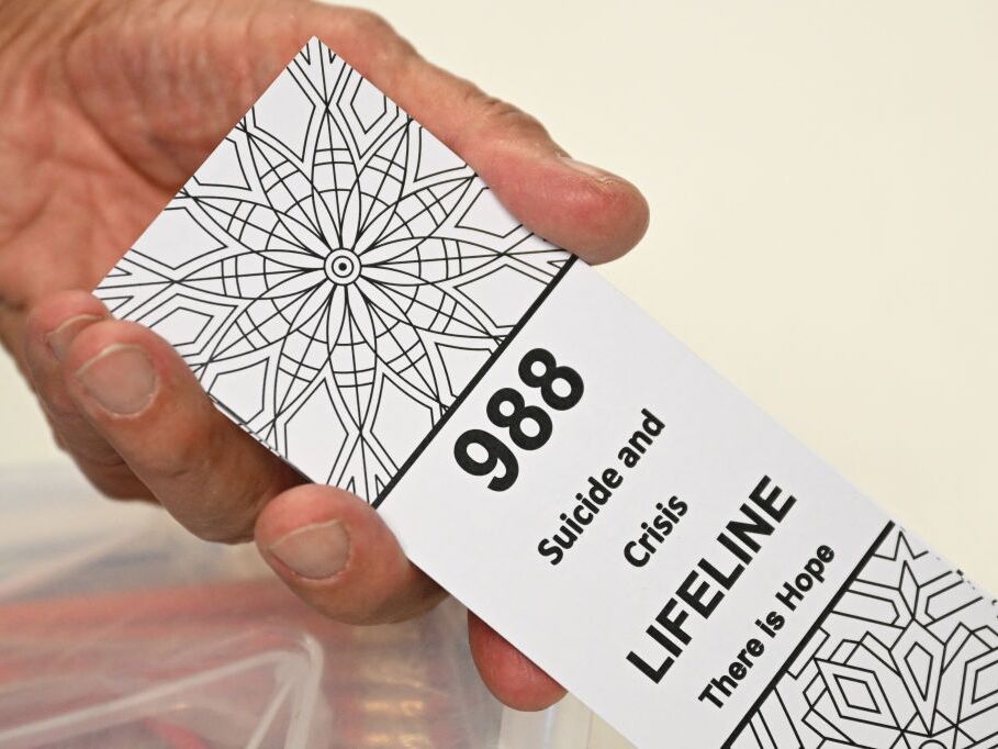 caption: When the 988 Suicide and Crisis Lifeline launched in 2022 it included a pilot to offer specialized support to LGBTQ+ kids. The Trump administration is ending that.