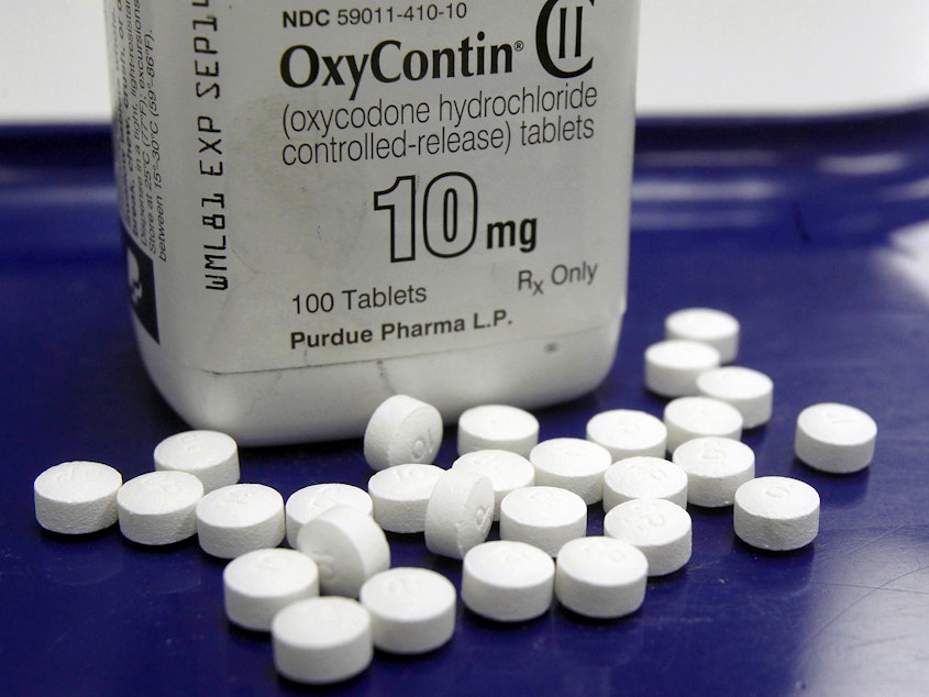 caption: Newly public documents detail the role of members of the Sackler family, owners of OxyContin maker Purdue Pharma, during years when the privately owned drug company launched criminal schemes designed to "turbocharge" sales of Oxycontin and other highly addictive opioid medications.