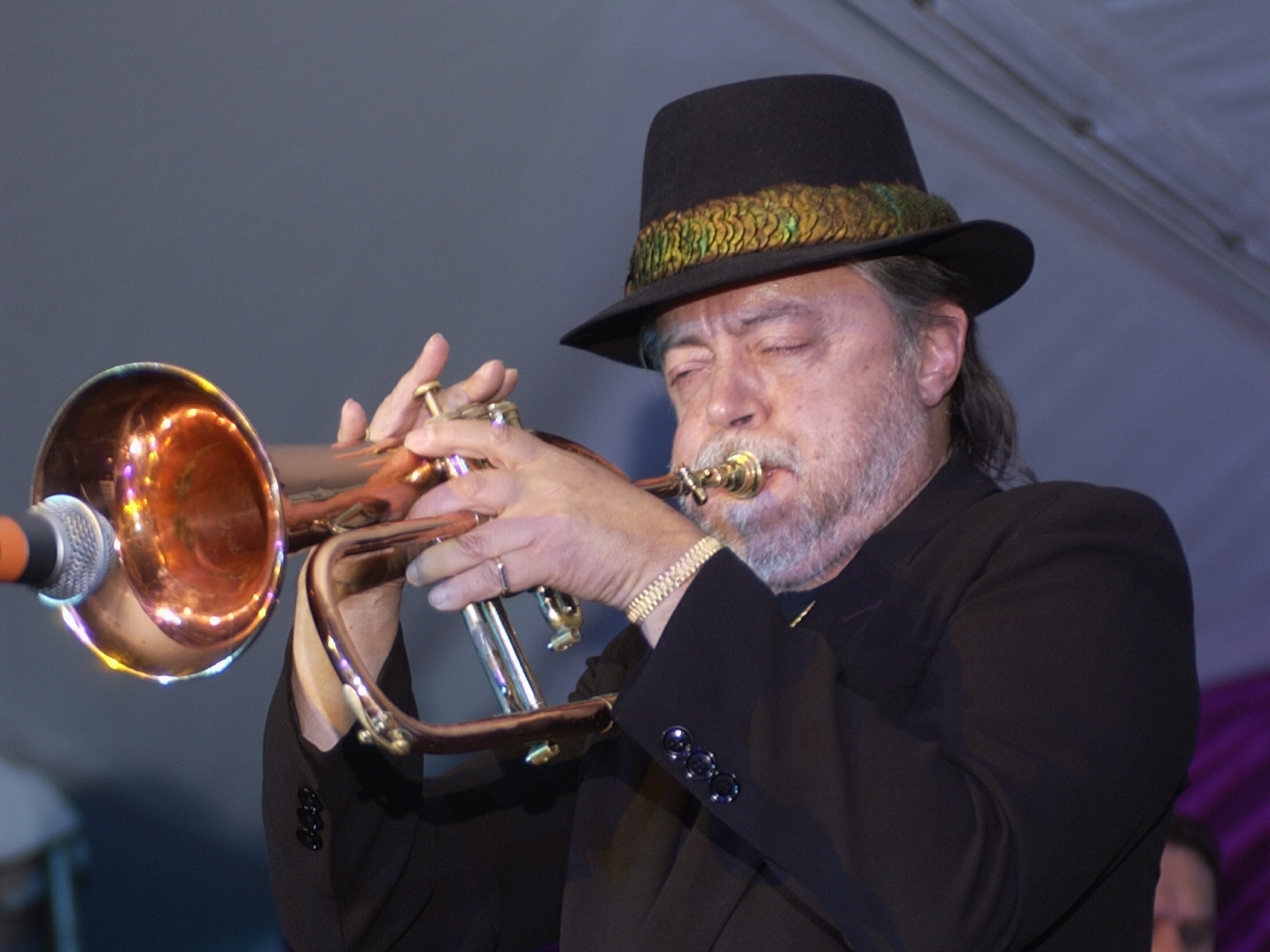 caption: Chuck Mangione performs at the A Time To Care gala in 2004 in Holmby Hills, Calif.