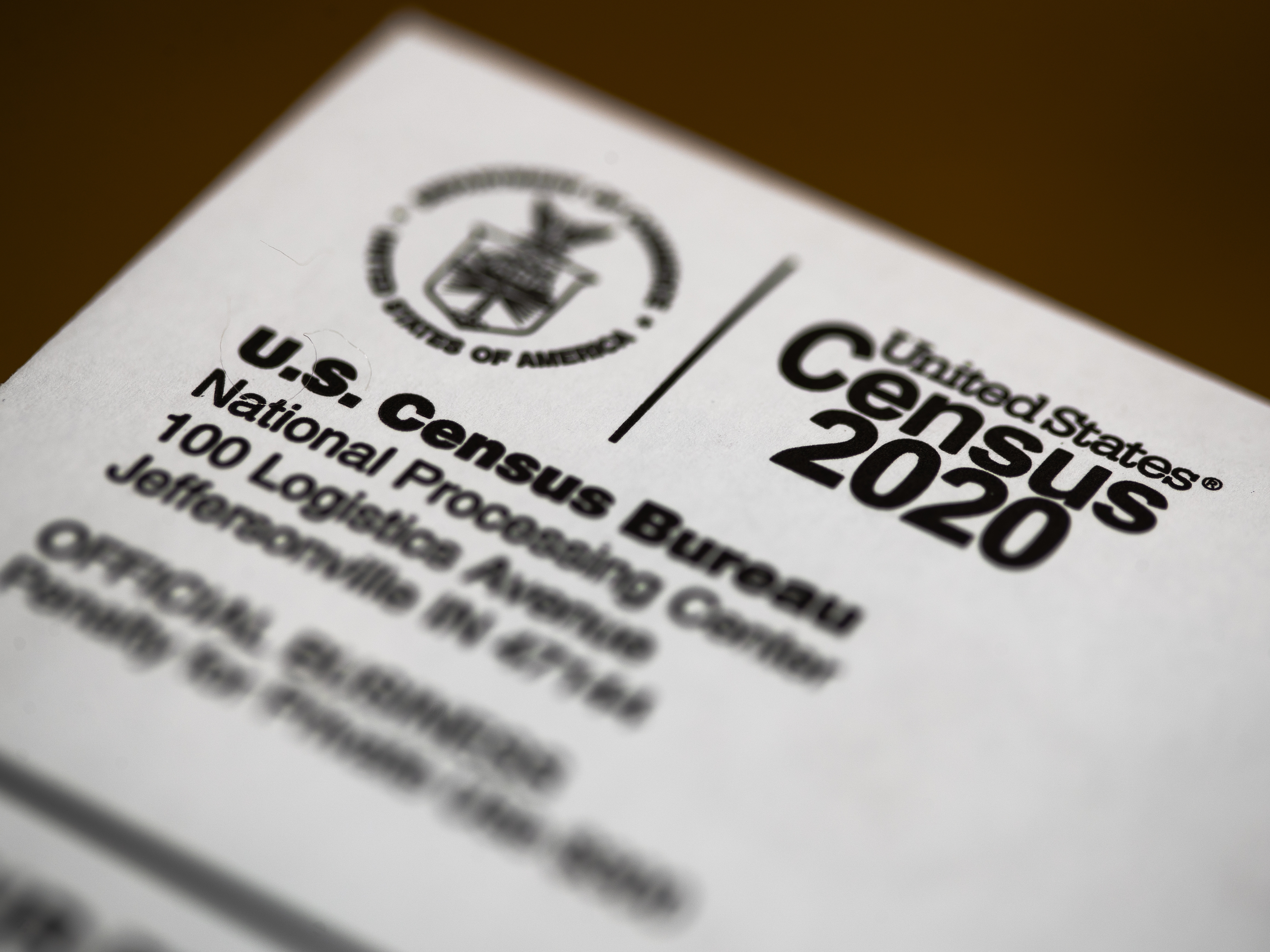 caption: An envelope sent from the U.S. Census Bureau contains information about the 2020 national head count. The Trump administration is reviewing the racial and ethnic categories approved for the 2030 census and other future federal surveys.