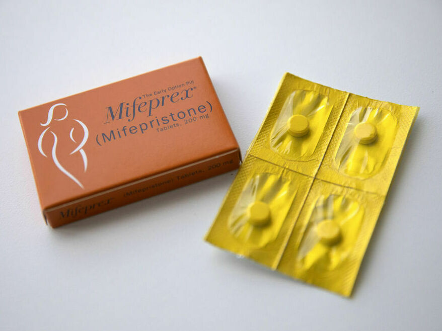 caption:  The U.S. Supreme Court on Thursday tossed out a challenge to the FDA’s rules for prescribing and dispensing abortion pills. <br>