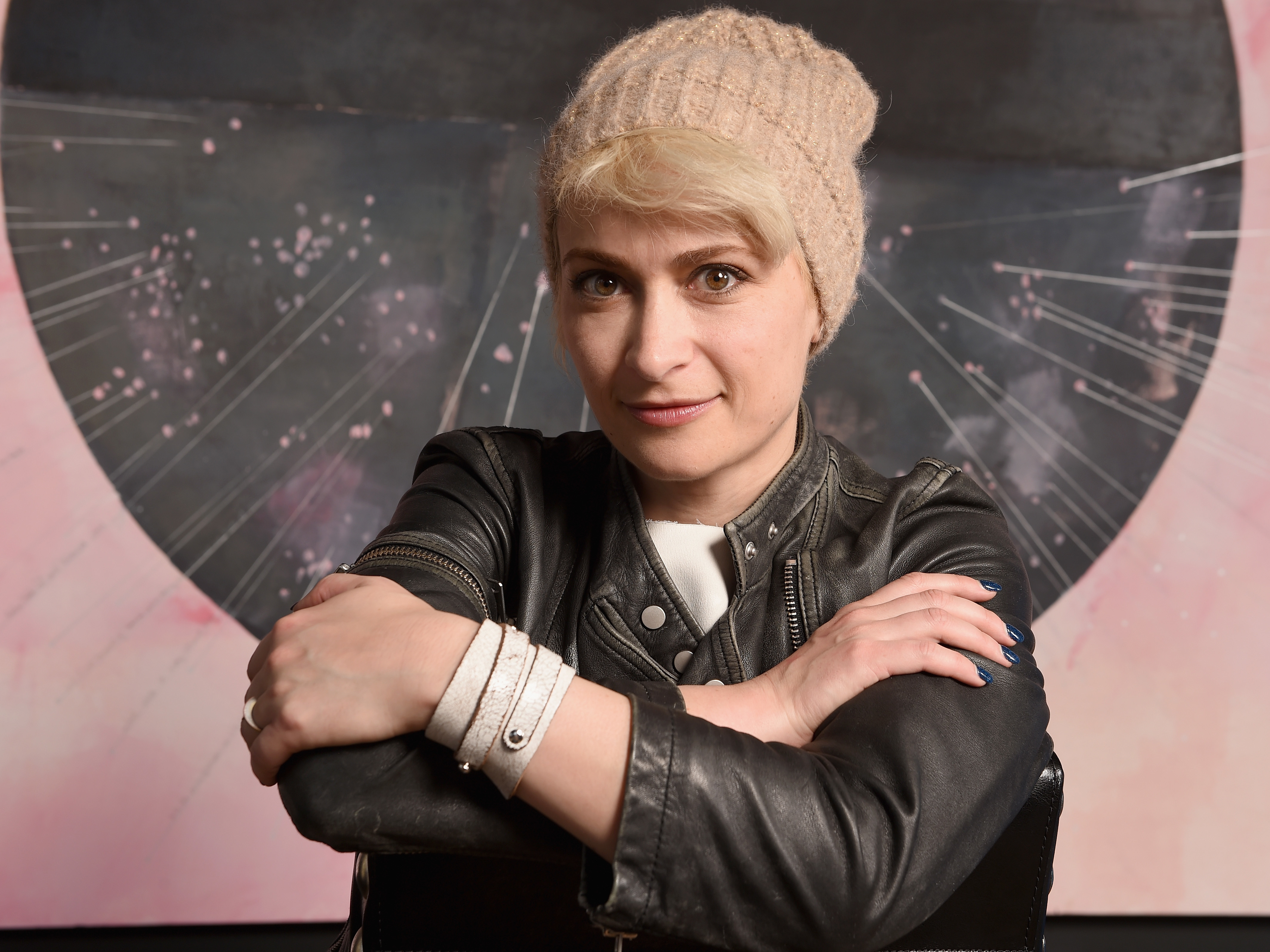 caption: Halyna Hutchins at the SAGindie Sundance Filmmakers Reception in January 2019.