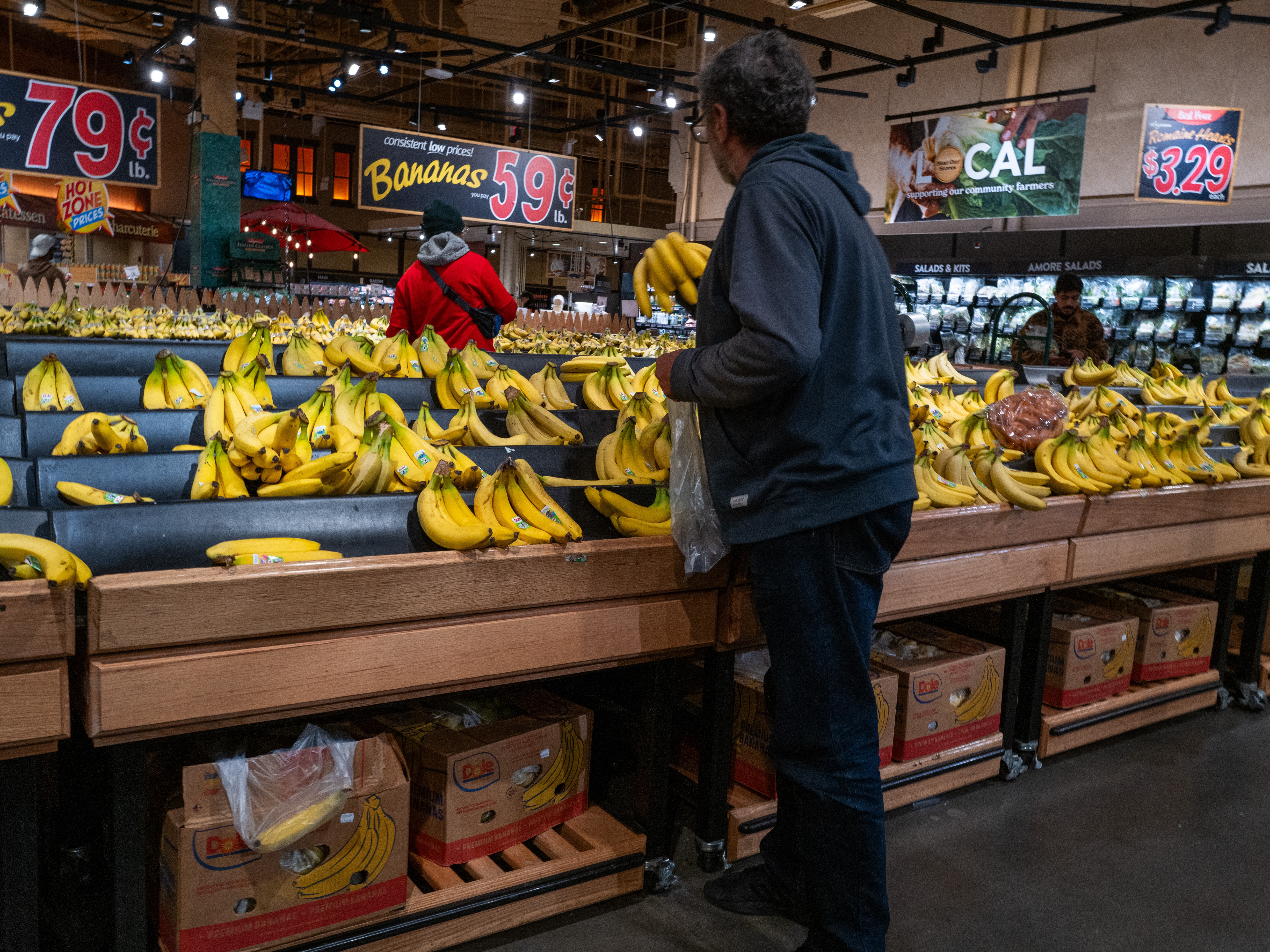 caption: A coalition of states is suing the federal government to prevent it from gathering personal data on tens of millions of people who receive food assistance.