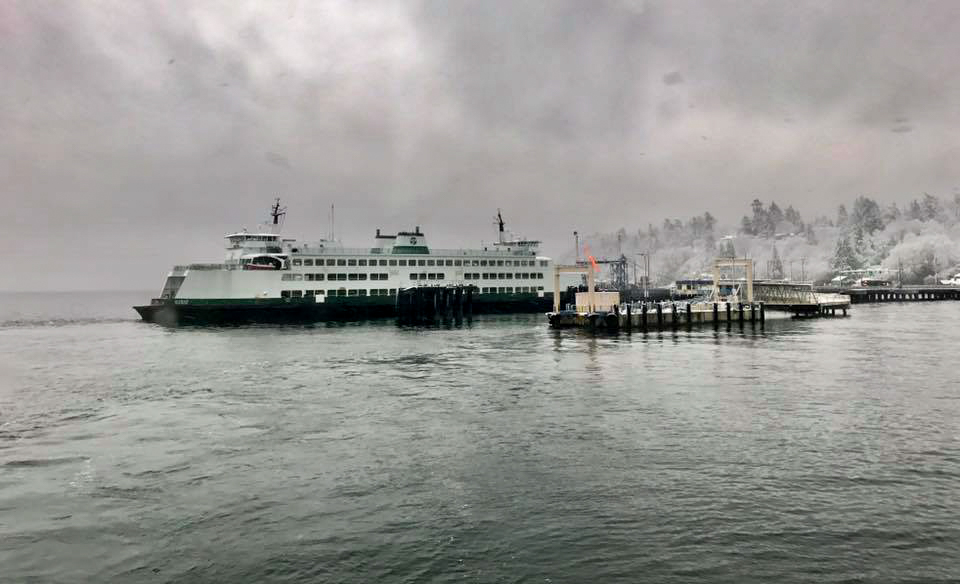 caption: Jesse Taga took this photo on the way to the water taxi on Vashon Island.