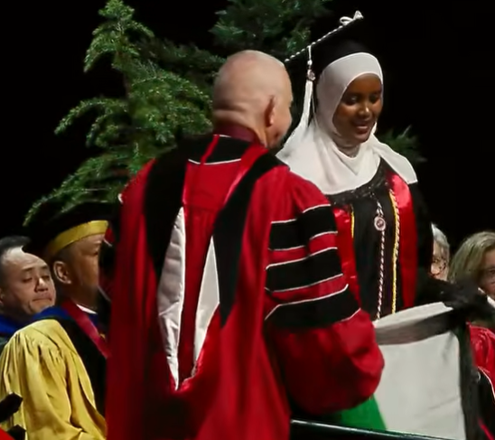 Video captures Seattle U provost pulling Palestinian flag from graduating student. CAIR Washington demands public apology