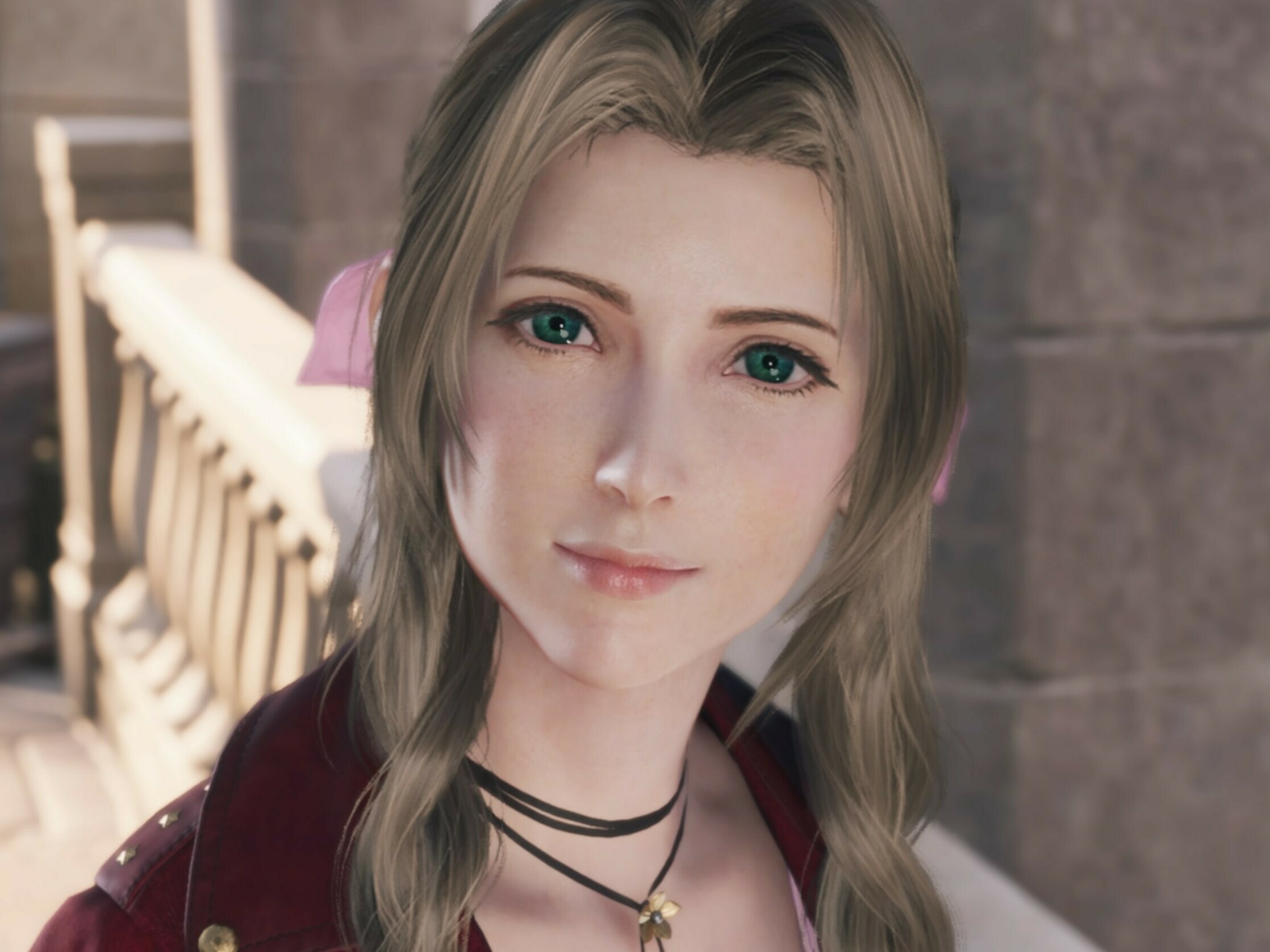 caption: Aerith Gainsborough returns in Final Fantasy 7 Rebirth.