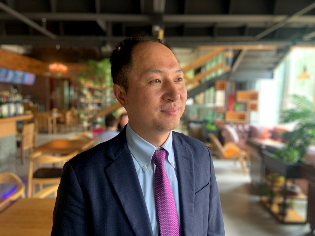 caption: He Jiankui announced nearly five years ago that he had created the first gene-edited babies.