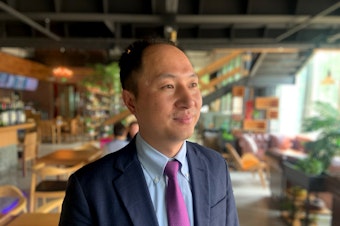 caption: He Jiankui announced nearly five years ago that he had created the first gene-edited babies.
