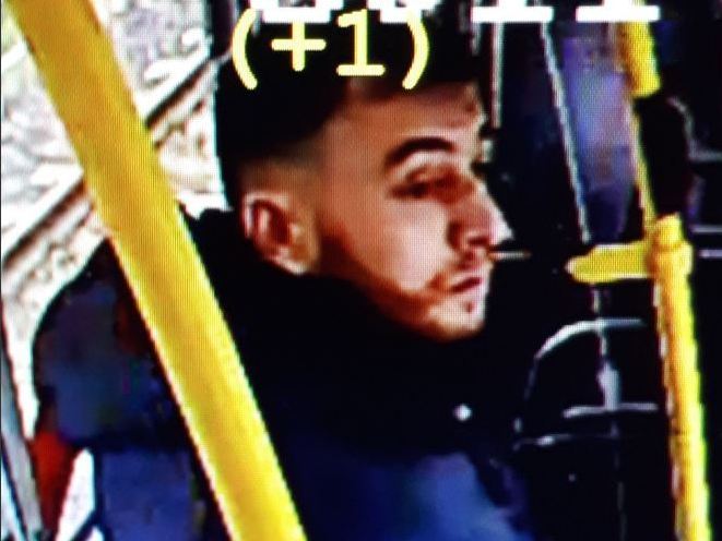 caption: Police in Utrecht are looking for Gökmen Tanis, a 37-year-old who was born in Turkey, in connection with a shooting aboard a tram at the 24 October Square tram station.