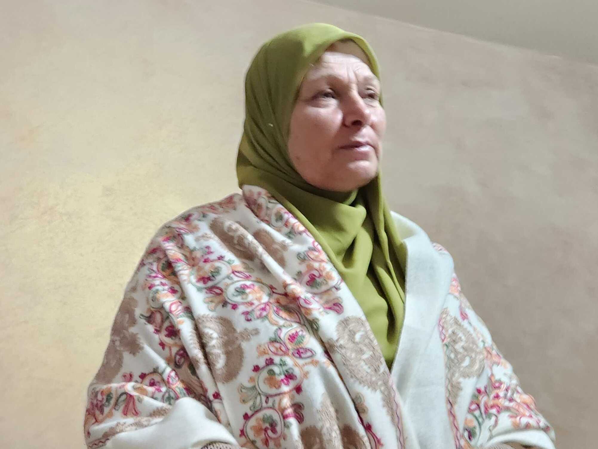 caption: Hanan Barghouti, a Hamas supporter, was released from Israeli detention last month as part of a hostage-prisoner exchange. She believes support for Hamas is rising fast.