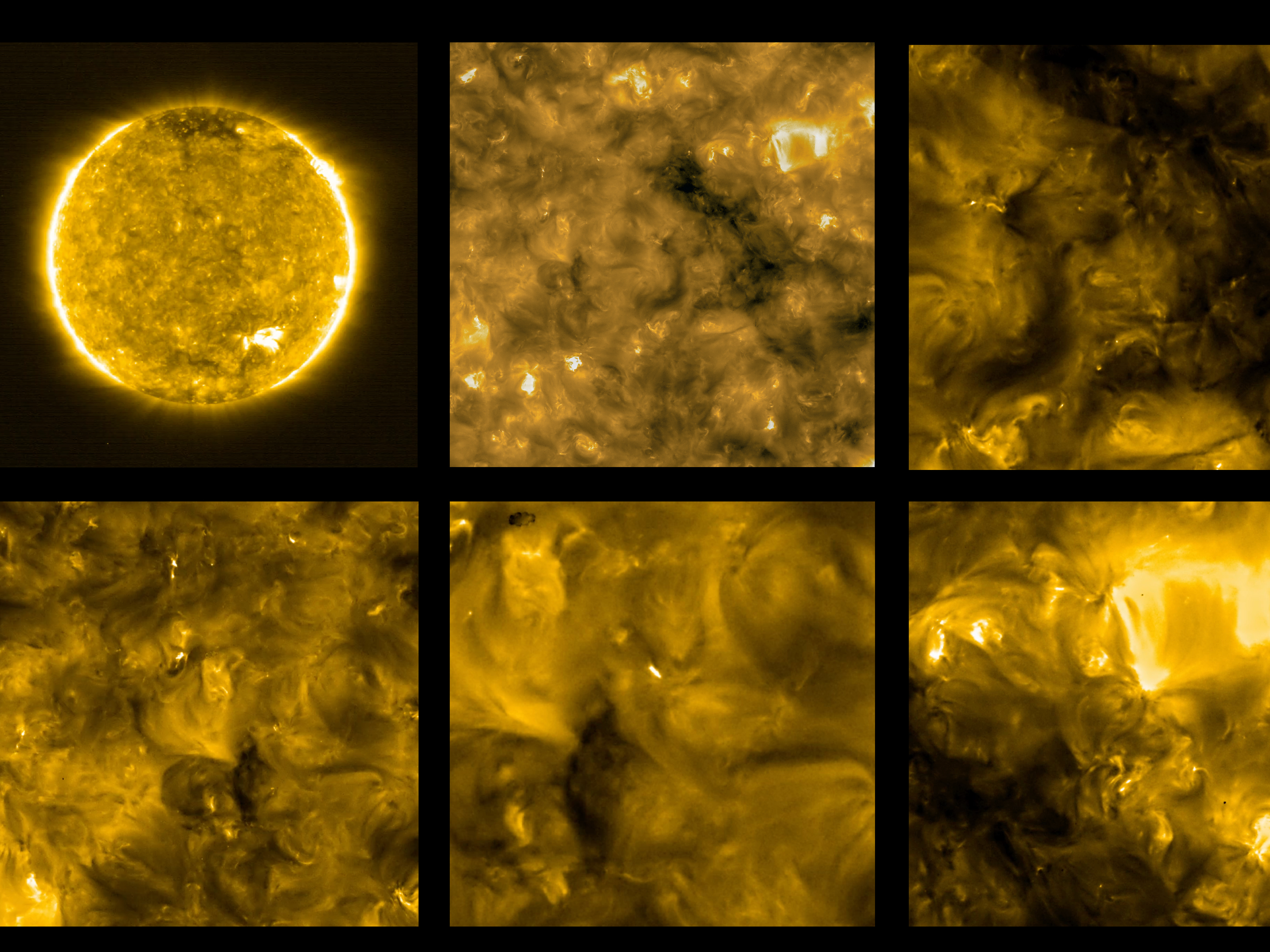 caption: A collaborative mission between NASA and the European Space Agency has captured the closest photos ever taken of the sun and revealed new solar phenomena in the process.