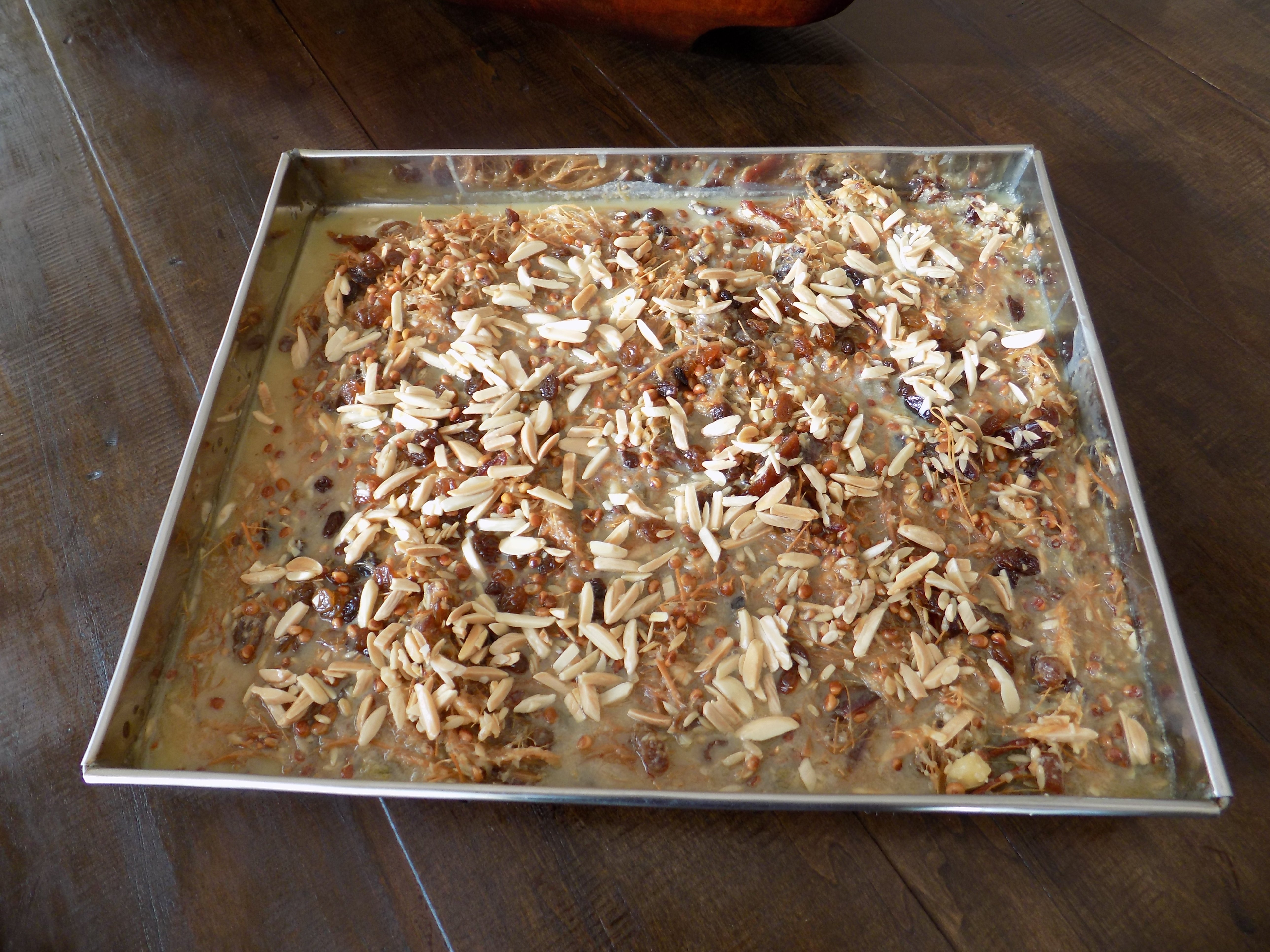 caption: Every year Nickhath Sheriff makes Roomaani Sewaiyya, a sweet vermicelli dessert for Eid.