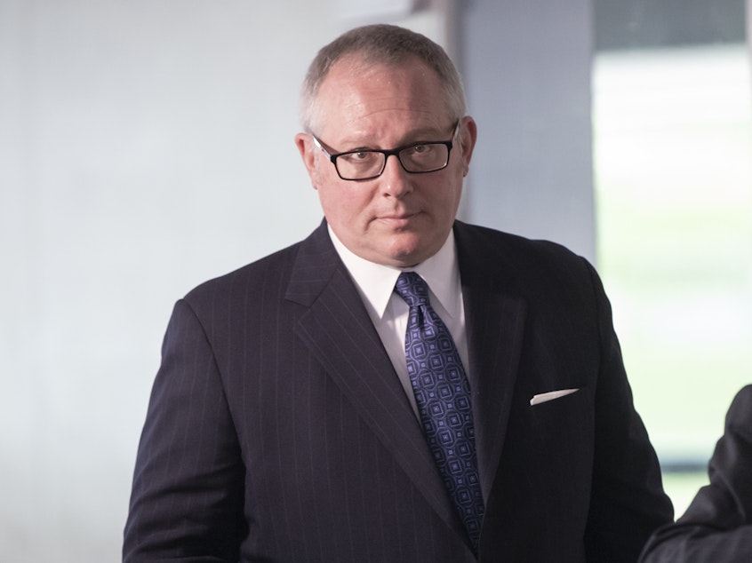 caption: Michael Caputo admits accusing government scientists of sedition and warning of violence should President Trump win re-election.