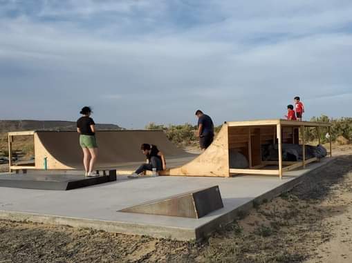 caption: The skate park was a community effort.