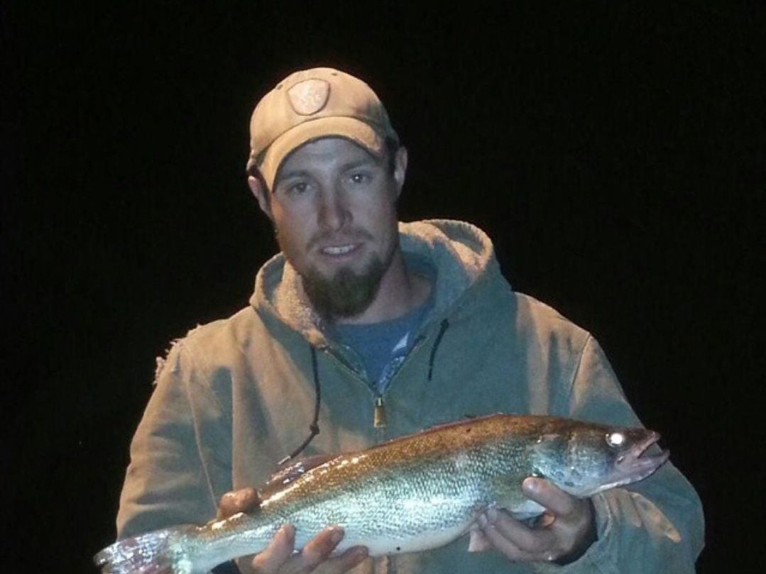 caption: Dustin Kjersem, 35, was found dead in his tent at a Montana campsite earlier this month. Authorities are investigating his death as a homicide and asking the public for help.