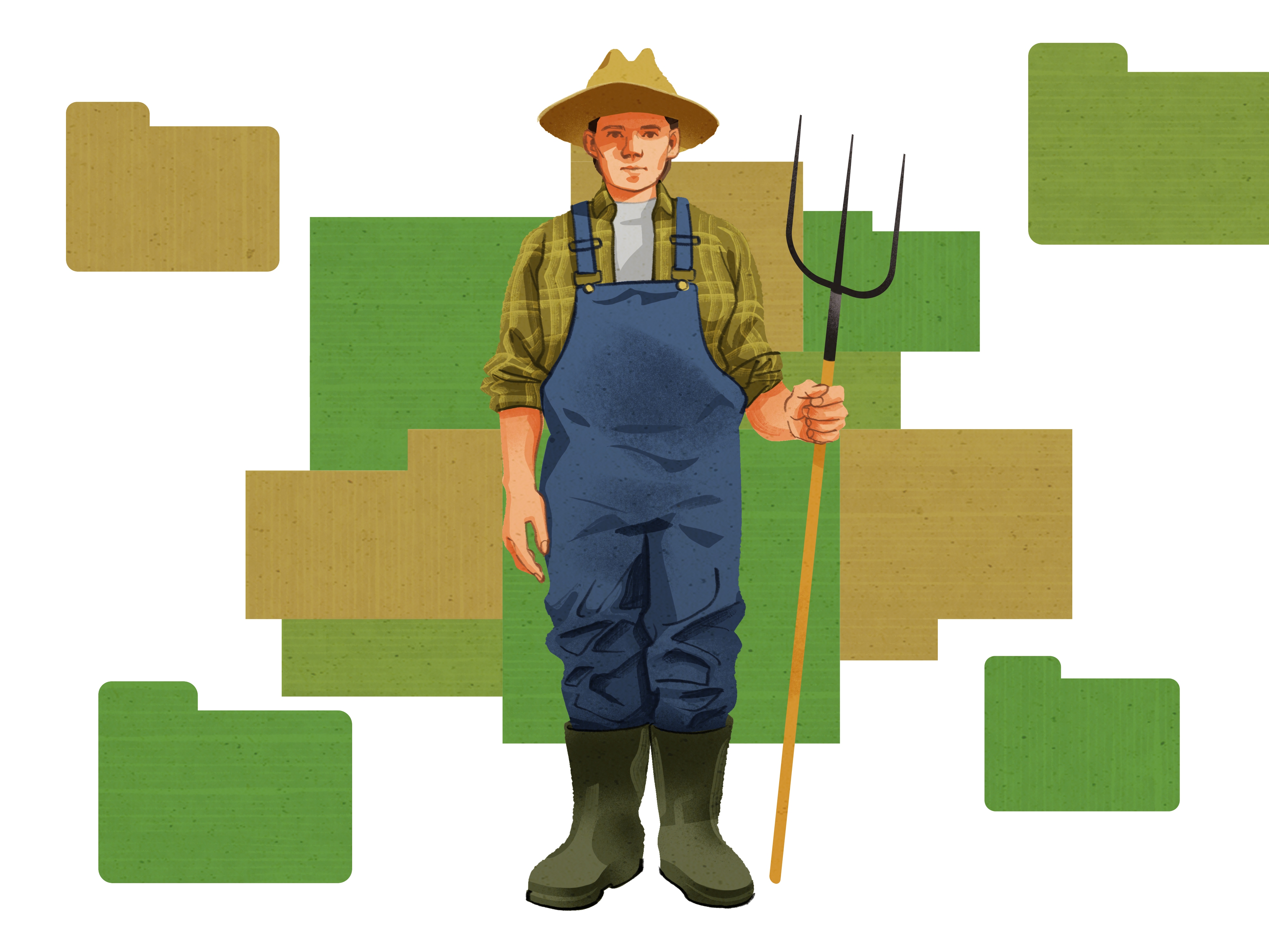 caption: The Department of Government Efficiency, or DOGE, recently gained high-level access to a database that controls government payments and loans to farmers and ranchers across the U.S.