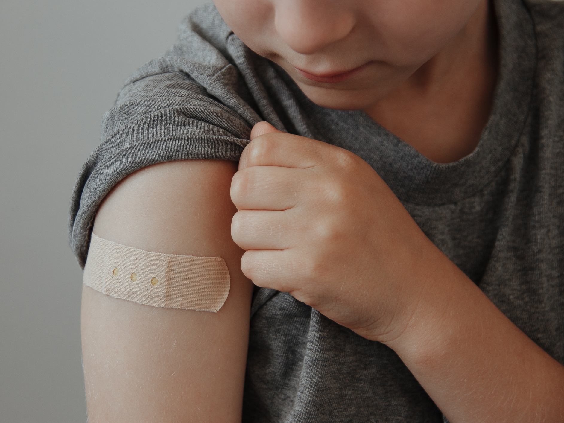 caption: Routine childhood vaccination rates have been dropping across the U.S. and vaccine-preventable childhood diseases have been rising.