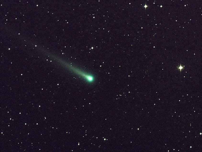 caption: Comet ISON passed through Virgo earlier this month.
