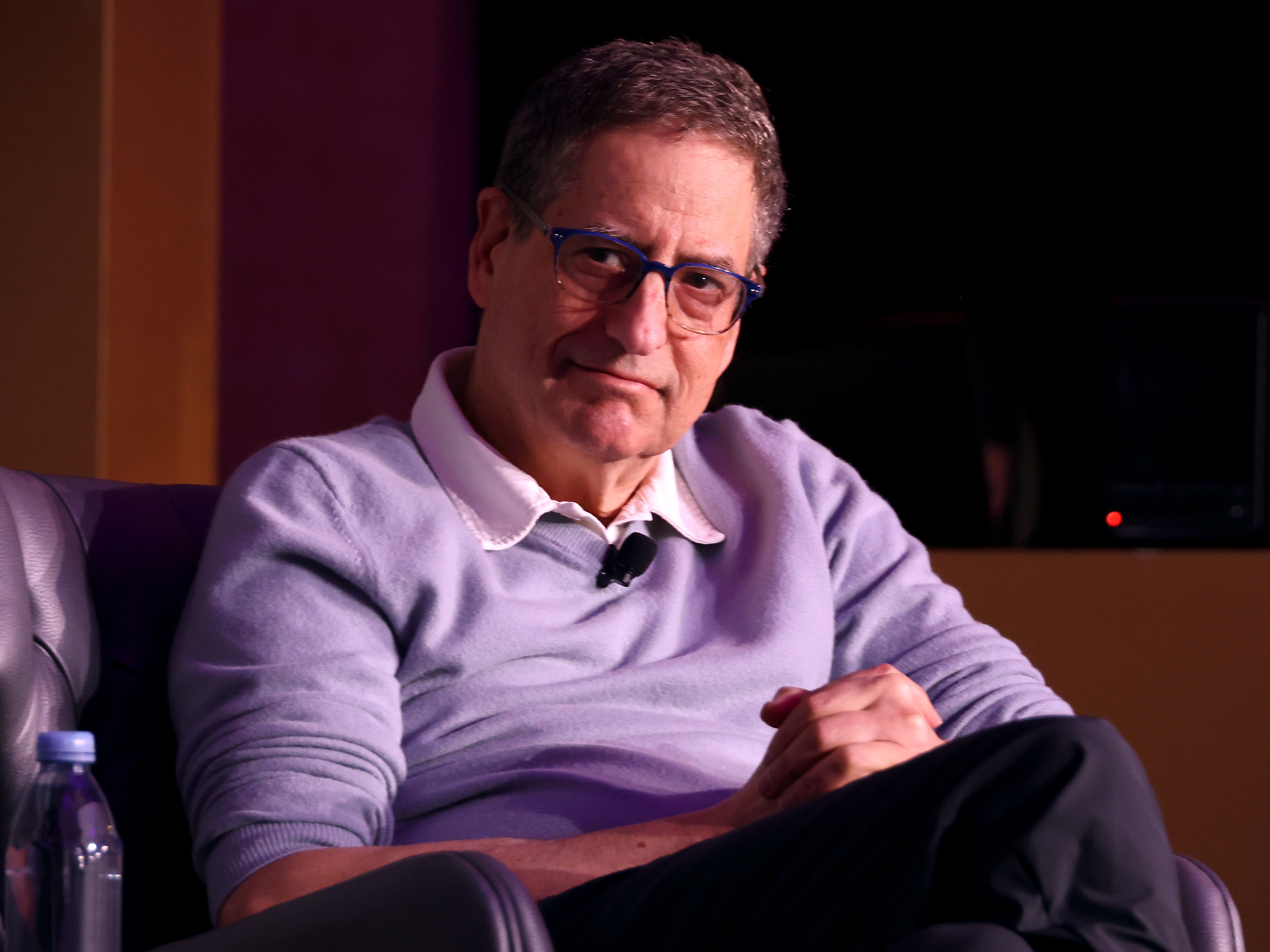 caption: President Trump tried to fire three board members of the Corporation for Public Broadcasting on Monday, including Tom Rothman, the chairman and CEO of Sony Pictures Entertainment's Motion Picture Group.