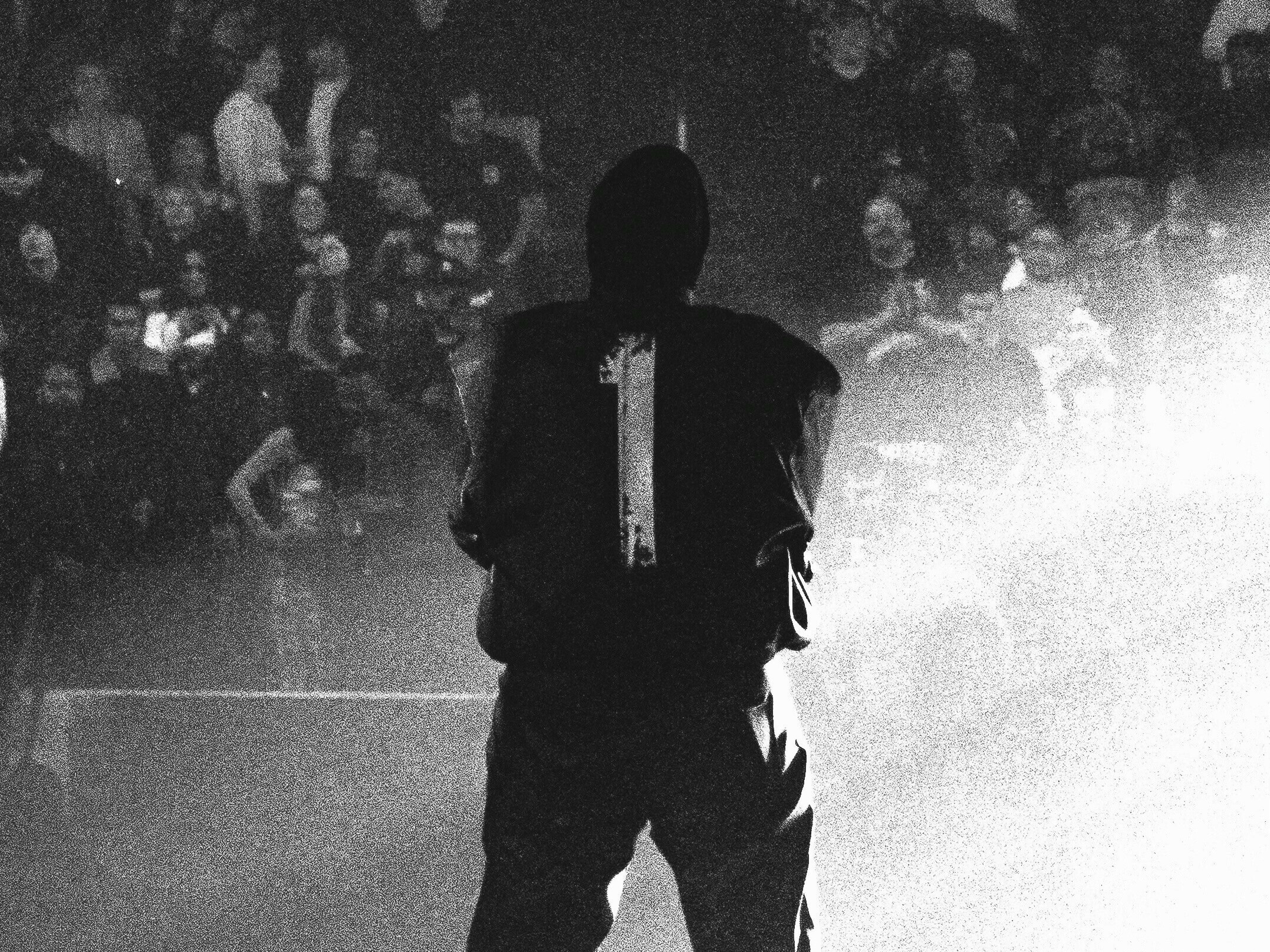 caption: Inside Long Island's UBS Arena on Feb. 9, Ye commands the crowd at a massive listening event for <em>Vultures 1</em>. His new collab with Ty Dolla $ign is now a No. 1. album.