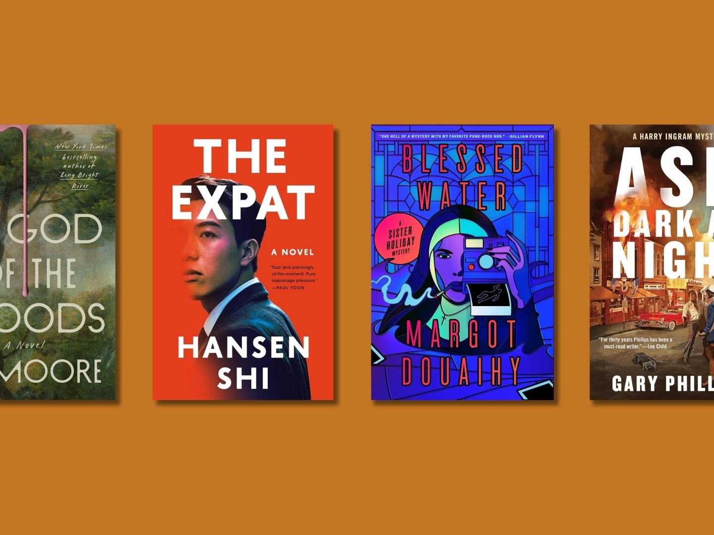 caption:  Maureen Corrigan picks four crime and suspense novels for the summer.