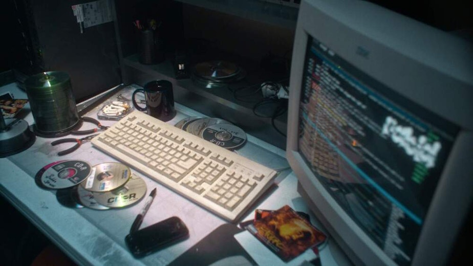 caption: The new documentary "How Music Got Free" tells the story of how these online pirates and a man who worked inside a CD pressing plant and smuggled out CDs before their release dates changed the music industry forever. (Courtesy of Paramount+)