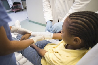 caption: A two-paper investigation published in <em>The Lancet Child & Adolescent Health</em> finds that pediatric care for nonwhite children is universally worse across the United States.