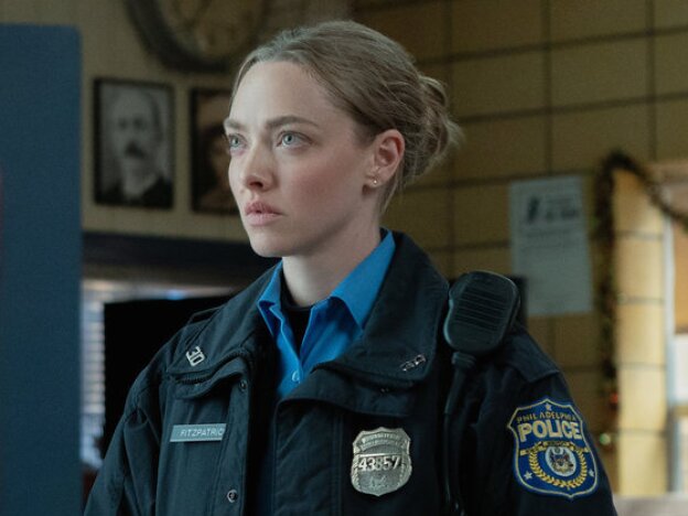caption: Amanda Seyfried plays a police officer investigating the disappearance of her sister in <em>Long Bright River.</em>