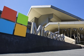 caption: In managing the contract, Microsoft will be responsible for storing massive amounts of sensitive military data and giving the U.S. military access to technologies like artificial intelligence.