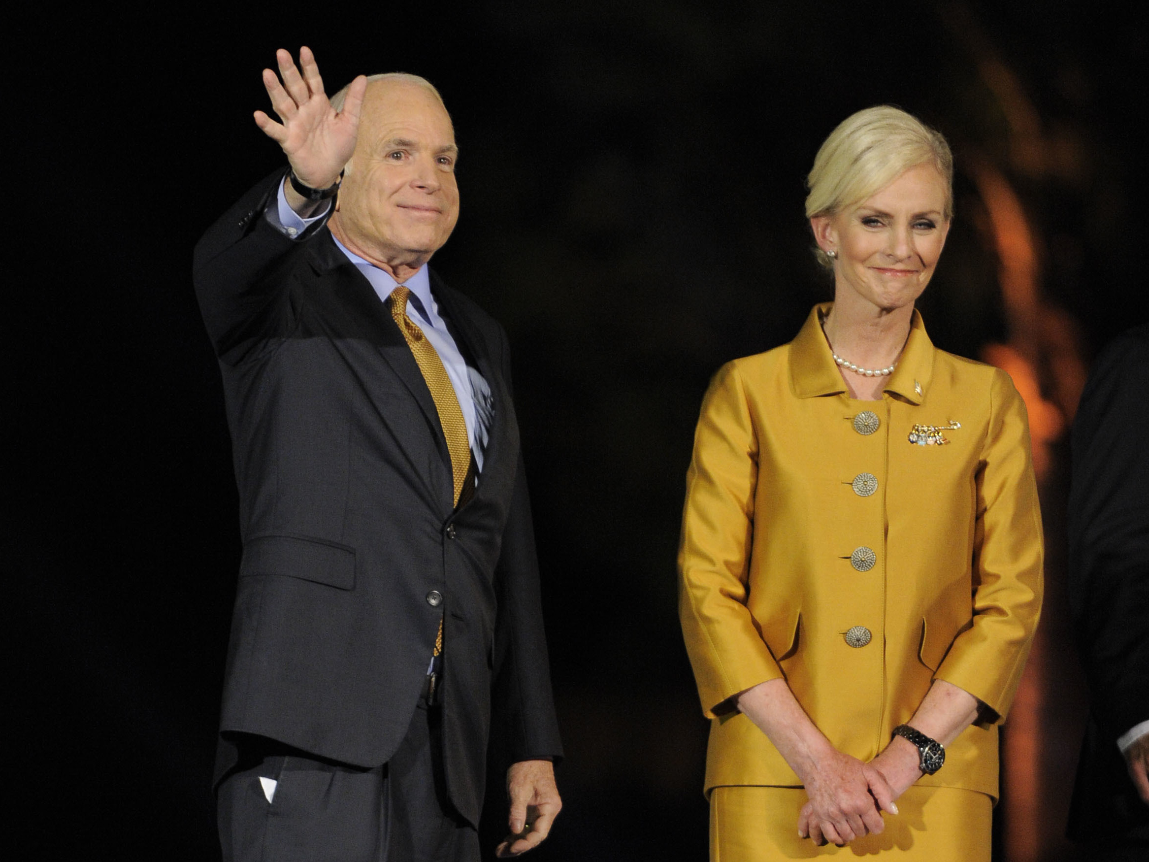 caption: Sen. John McCain's concession speech on Nov. 4, 2008, is believed by some to be the finest achievement in conceding ever witnessed. But it is not a distinction likely to be much prized by candidates going forward.