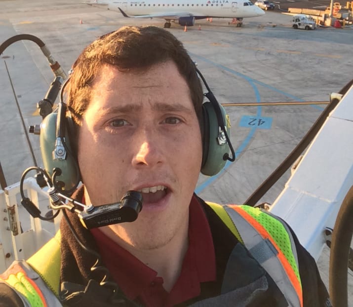 caption: Richard Russell filmed himself showing and discussing the highlights of his job and posted the video before the crash that claimed his life Friday.