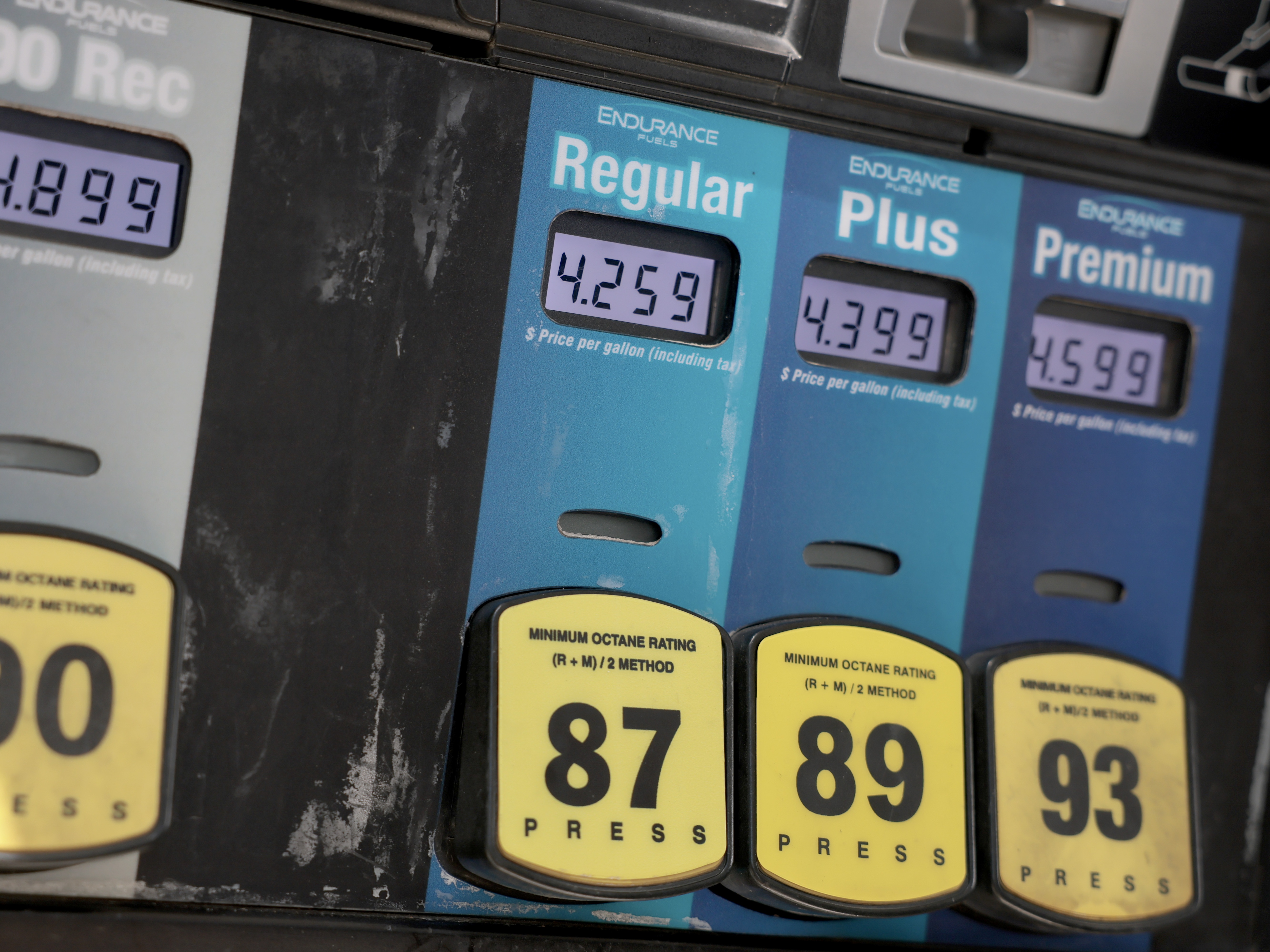 caption: Gasoline prices jumped more than a dollar a gallon in March, pushing inflation higher.