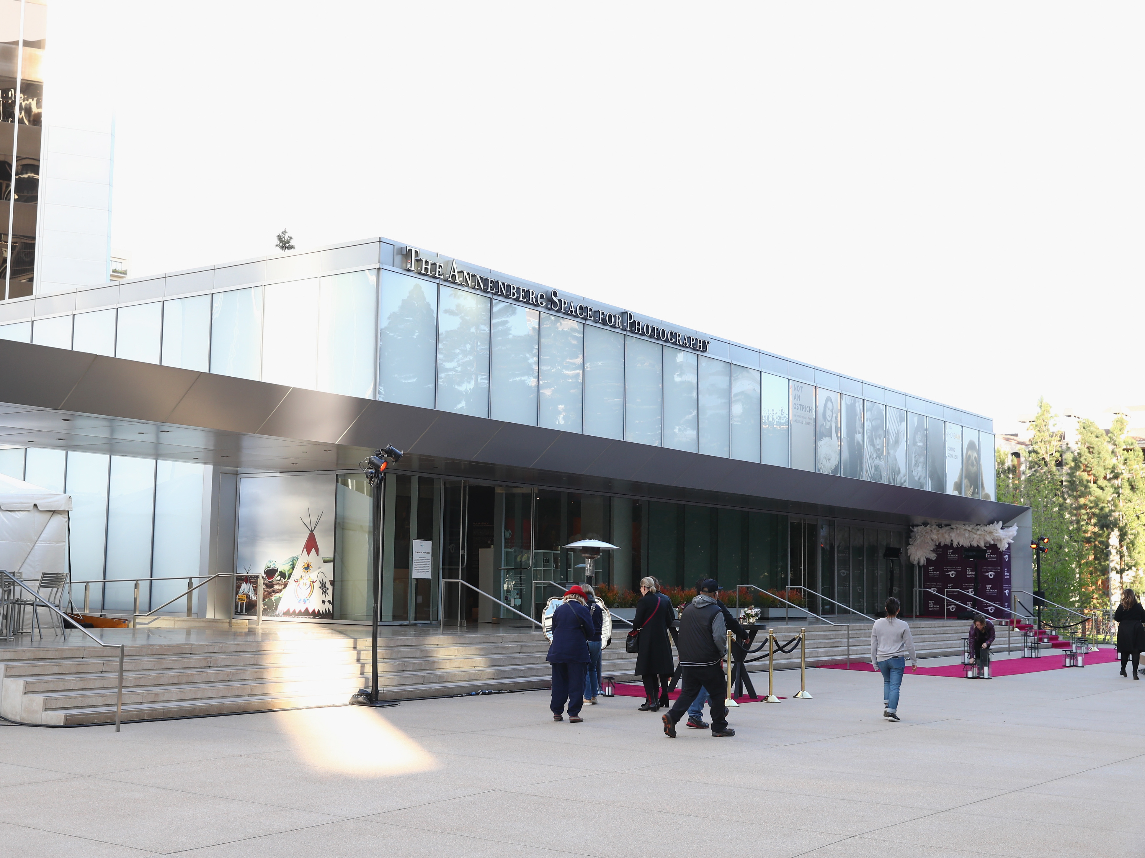 caption: The Annenberg Space for Photography closed permanently in June. In a survey of museum directors, 33% said there was either a "significant risk" of closing permanently or that they didn't know if their institutions would survive.