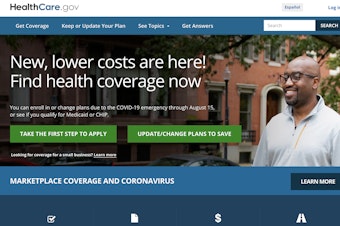 caption: The Biden administration has opened up enrollment on all Affordable Care Act marketplaces, including on the federal insurance exchange, <a href="https://www.healthcare.gov/" data-key="1338">Healthcare.gov</a>, until August. Many people will qualify for better or less expensive plans — or both.