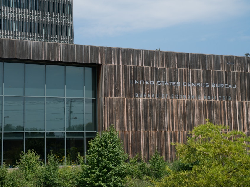 caption: The U.S. Census Bureau's headquarters is located in Suitland, Md., just outside of the nation's capital.