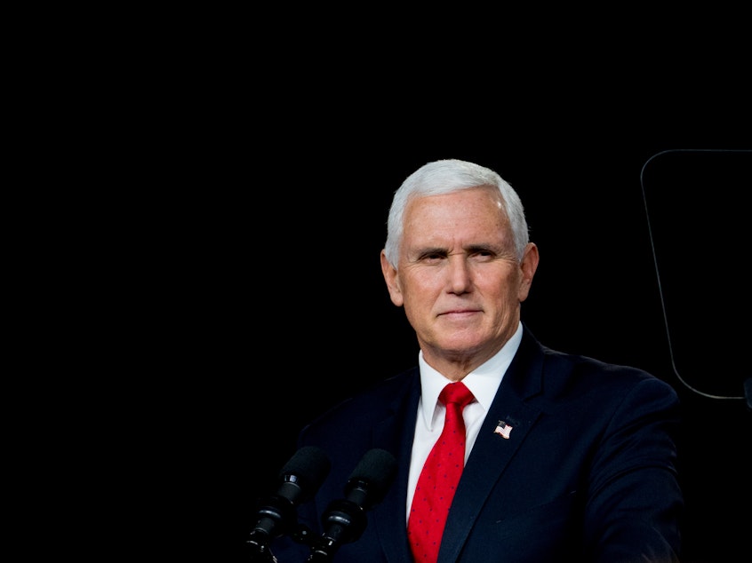 caption: Vice President Mike Pence plans to attend President-elect Joe Biden's inauguration on Jan. 20.