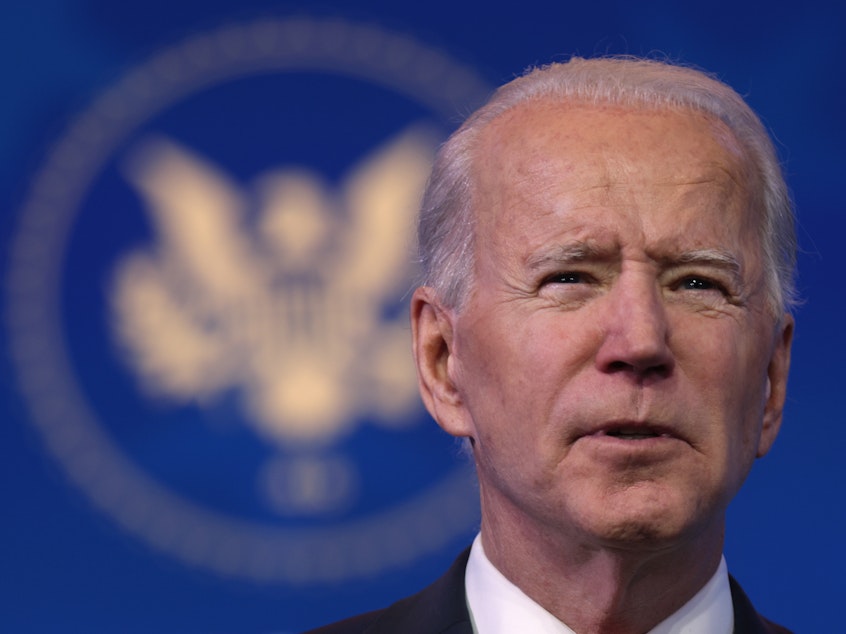 caption: President-elect Joe Biden plans to take a number of policy actions on immigration, climate, pandemic mitigation and other issues in his first days and weeks in office, his chief of staff announced on Saturday.