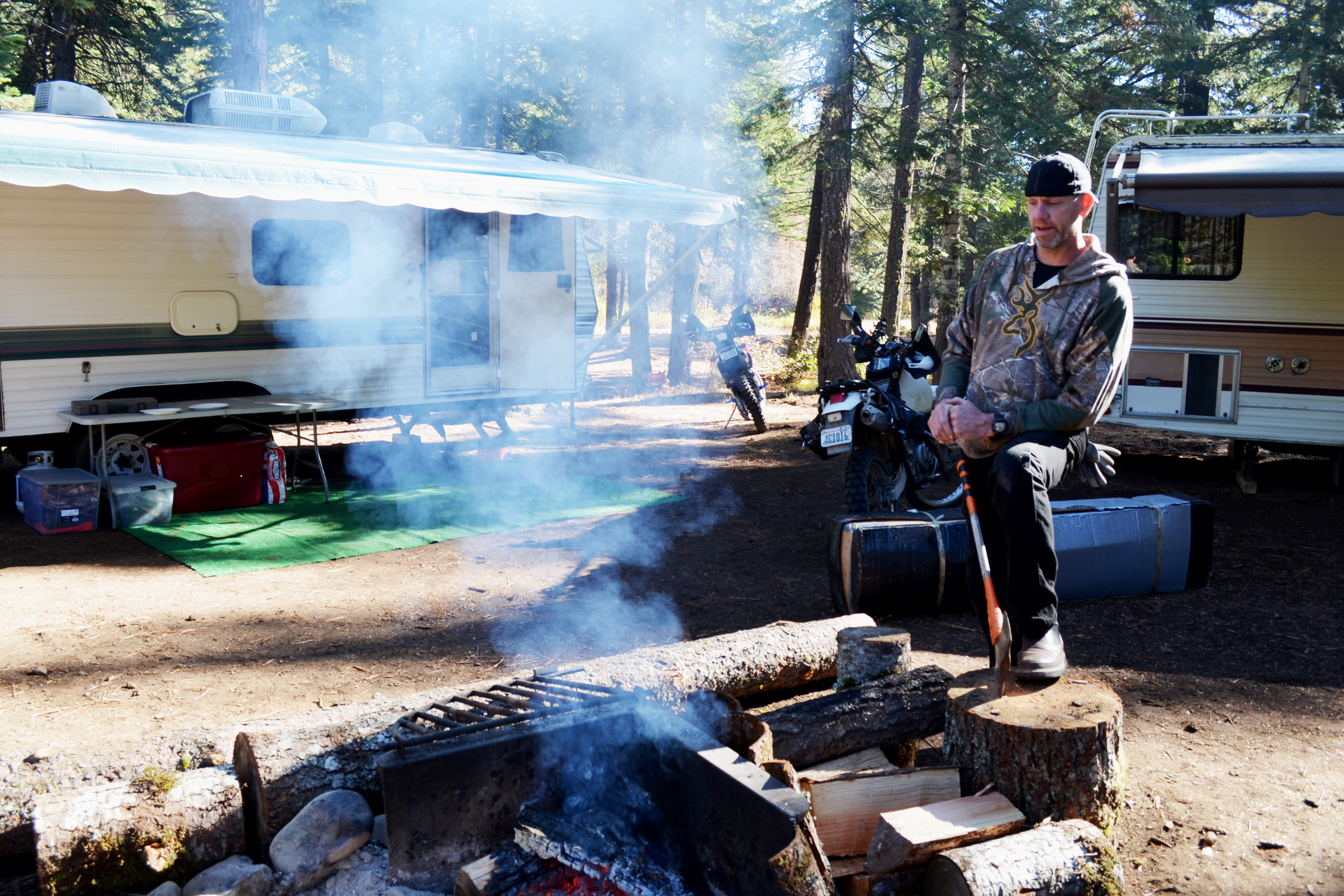 caption: Kevin Aman lives in Maple Valley now but lived in North Bend for 20 years before that. He worries that changes to the rules in the Teanaway Valley would hurt some people's ability to enjoy the outdoors.
