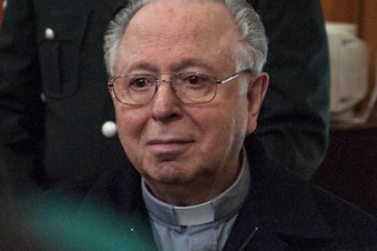 caption: Pope Francis has removed Rev. Fernando Karadima from the priesthood, seven years after the Vatican found that Karadima had sexually abused minors in Chile.