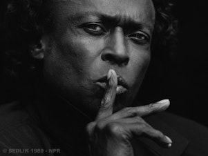 Miles Davis, 1989 by Jeff Sedlik