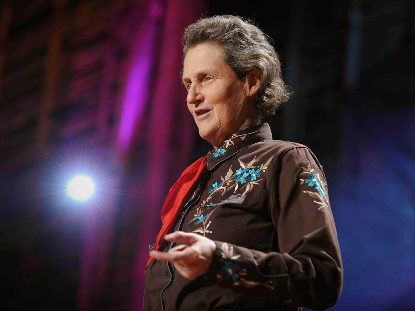 Temple Grandin on Ted Stage