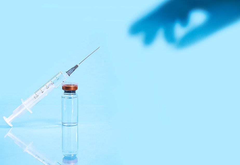 caption: A movie released online by Children's Health Defense, an anti-vaccine group headed by Robert F. Kennedy Jr., resurfaces disproven claims about the dangers of vaccines, but targets its messages at Black Americans who may have ongoing concerns about racism in medical care.