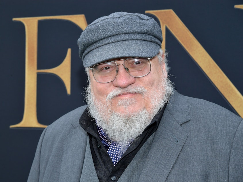 caption: George R. R. Martin, shown here in 2019, has entered into a major new agreement with HBO and HBO Max.