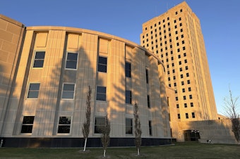 caption: Sunlight illuminates the North Dakota House of Representatives in Bismarck, N.D. A ballot question will ask North Dakota voters whether the state should bar anyone from running for Congress if they'd turn 81 during their term.