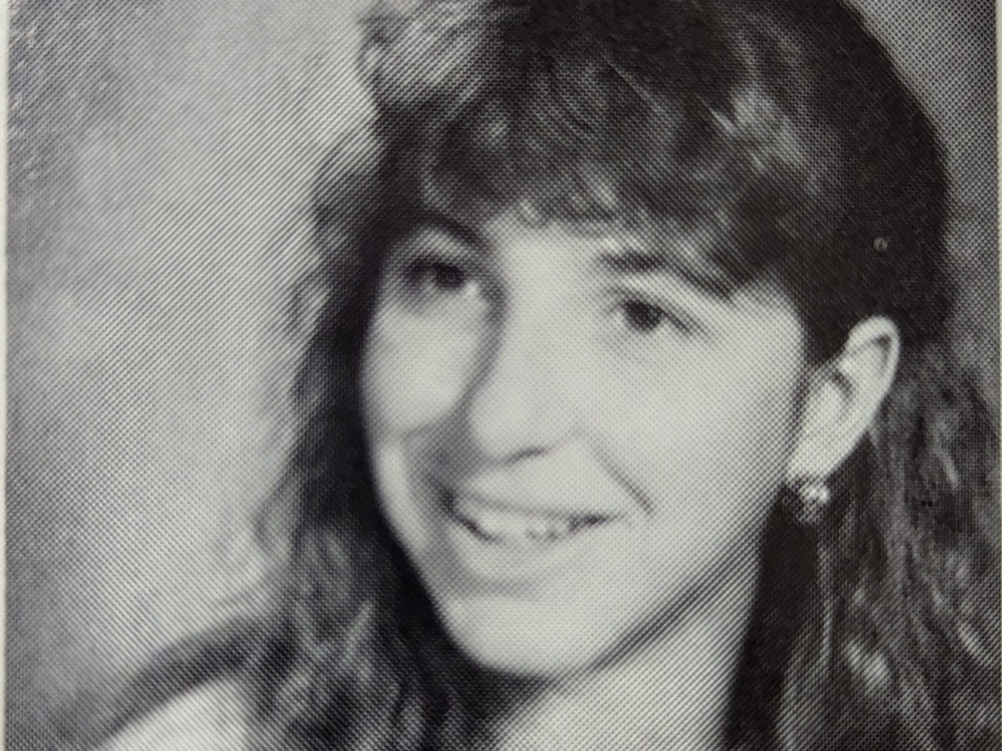 caption:  Julia Weber in 1989.