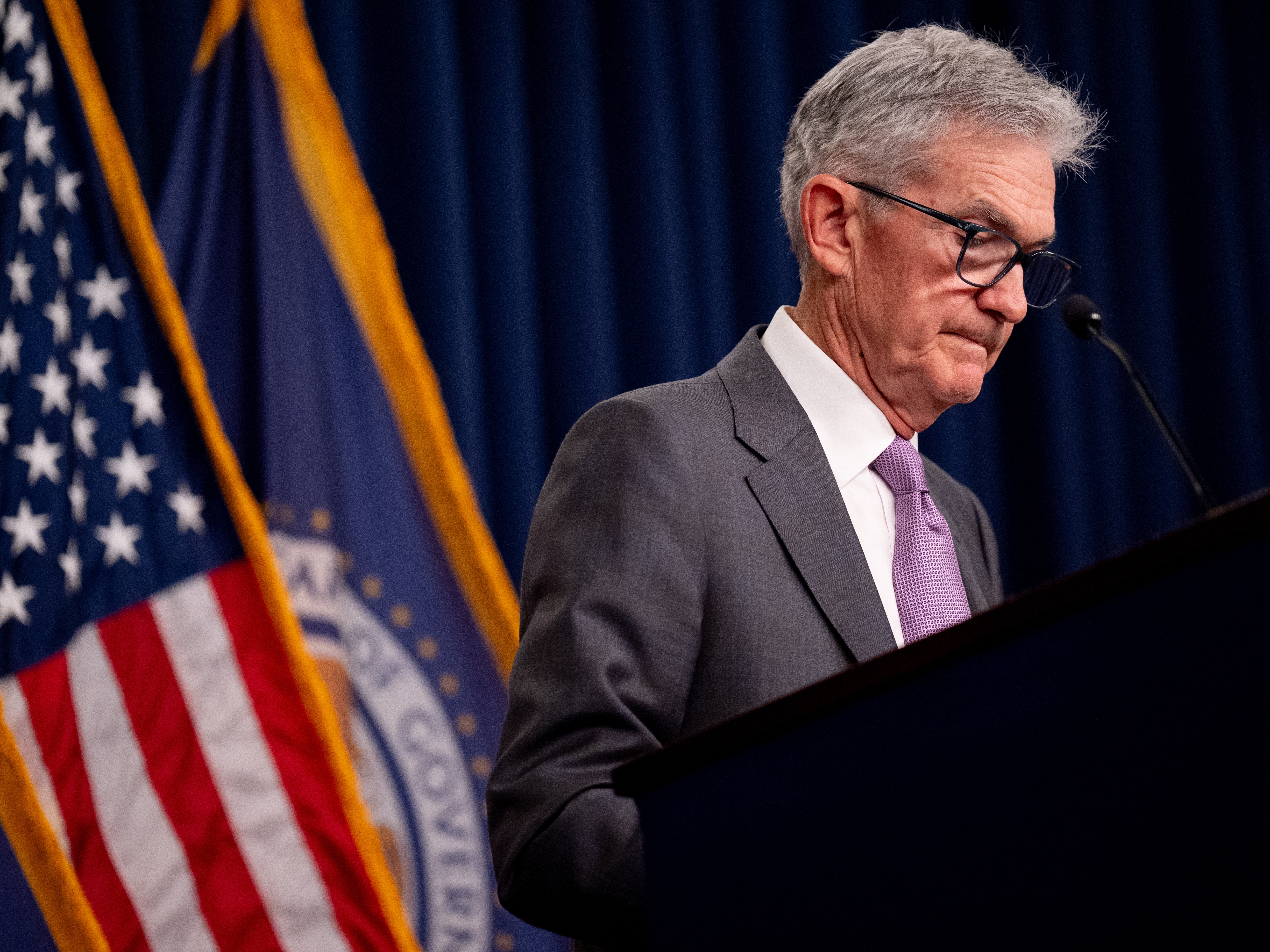 caption: Trump said he does not intend to fire Powell after he has attacked the Federal Reserve Chair for not lowering interest rates.