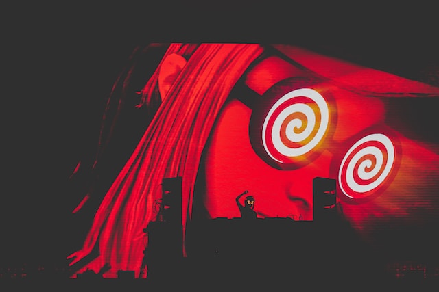 caption: Rezz performs at Seattle's Bumbershoot festival in 2019. 
